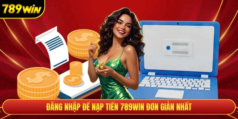 Đăng nhập để nạp tiền 789win đơn giản nhất